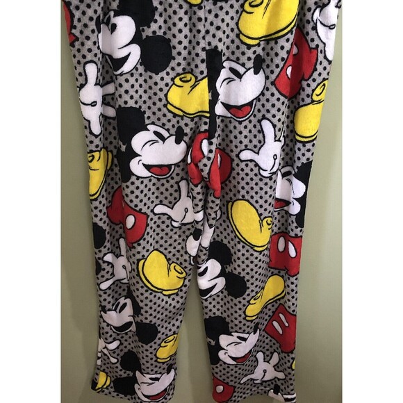 Disney Women's Pajama Pants Mickey Mouse Size XL 16-18 - Picture 5 of 5